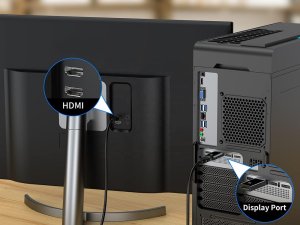 Adapter AV Verk ADAPTER PRZEJŚCIÓWKA KONWERTER DP DisplayPort do HDMI 4K ULTRA HD 2