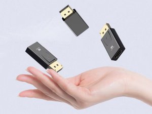 Adapter AV Verk ADAPTER PRZEJŚCIÓWKA KONWERTER DP DisplayPort do HDMI 4K ULTRA HD 5