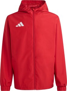 Kurtka męska adidas Entrada 26 All Weather czerwona JZ9100 S 2