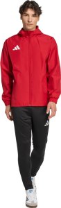 Kurtka męska adidas Entrada 26 All Weather czerwona JZ9100 S 6