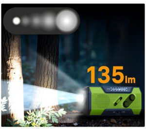 Radio ExtraLink RADIO PRZENOŚNE KORBKA ALARM DYNAMO AWARYJNE LATARKA POWERBANK 3w1 2