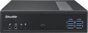SHUTTLE Barebone XPC slim DL40N Intel N150 1xSODIMM DDR5 1xM.2 1xSATA 1xHDMI 1xDP 1xVGA 5