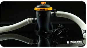 POMPA FILTRUJĄCA DO BASENU WODY 1250 L/H 16W IPX8 32MM ZESTAW FILTRY WĘŻE 15