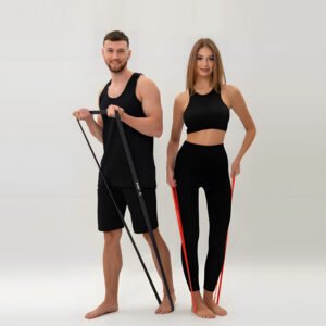 Techonic Gumy Oporowe do Ćwiczeń Treningowe do Rozciągania Fitness Zestaw 3 szt Gum 2