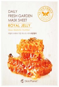 Mijin, Skin Planet, Royal Jelly, Elasticity, Sheet Mask, For Face, Regular basis, 26 g Unisex 2