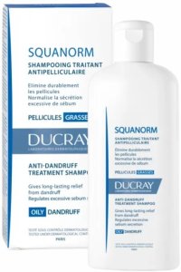 Ducray, Kelual Squanorm, Hair Treatment Shampoo, Anti-Dandruff & Sebum Control, For Scalp With Oily Dandruf, 200 ml Unisex 4
