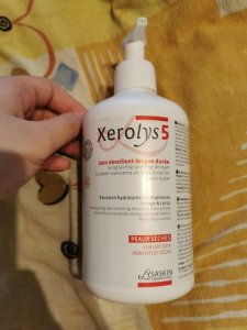 Lab Lysaskin, Xerolys 5, Protects & Hydrates, Body Emulsion, For Face & Body, 500 ml Unisex 2