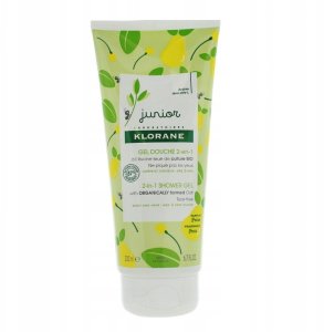 Klorane, Junior, Pear, Shower Gel & Shampoo 2-In-1, Oat, 200 ml For Children 2