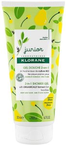 Klorane, Junior, Pear, Shower Gel & Shampoo 2-In-1, Oat, 200 ml For Children 3