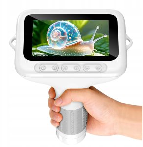 EDUKACYJNY MIKROSKOP CYFROWY DLA DZIECI ZESTAW LED - POWIĘKSZENIE 1000X 2