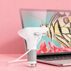 EDUKACYJNY MIKROSKOP CYFROWY DLA DZIECI ZESTAW LED - POWIĘKSZENIE 1000X 6