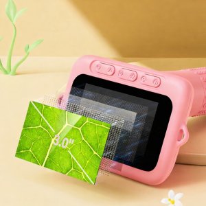 CYFROWY MIKROSKOP PRZENOŚNY ZESTAW DLA DZIECI LED HD 1000X EKRAN HD LCD 2MP 5