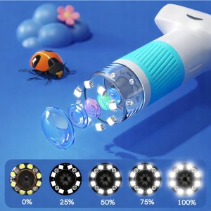 AMT EDUKACYJNY ZESTAW PRZENOŚNY MIKROSKOP CYFROWY 11