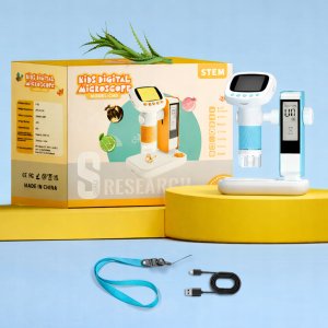 AMT EDUKACYJNY ZESTAW PRZENOŚNY MIKROSKOP CYFROWY 3