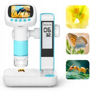 AMT EDUKACYJNY ZESTAW PRZENOŚNY MIKROSKOP CYFROWY 8