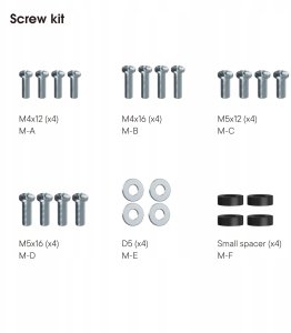 One For All Stojak biurkowy DM2170 na monitor 13"-23" 10kg VESA 75x75-100x100 czarny 10