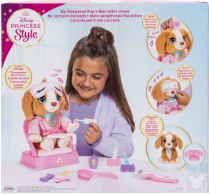 Jakks Pacific Disney Princess Style Collection My Pampered Pup, Toy dog, 3 yr(s), Interactive, Sounding, AAA 13