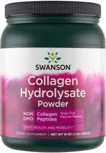 Swanson SWANSON Hydrolizowany kolagen w proszku 454g one size 3