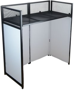Hardman Stół/ parawan DJ stand DTS3 czarny Hardman+ pokrowiec/ lycra biała i czarna one size 14
