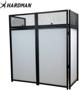 Hardman Stół/ parawan DJ stand DTS3 czarny Hardman+ pokrowiec/ lycra biała i czarna one size 5