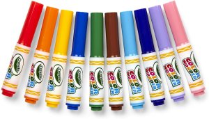 Crayola Color Wonder Classic Mini Markers 10 Pcs 2