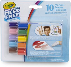 Crayola Color Wonder Classic Mini Markers 10 Pcs 3