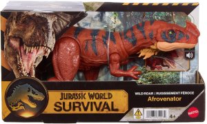 Figurka Mattel Jurassic World Ryczący dinozaur Afrowenator z atakiem i dźwiękiem (JKL76) 5