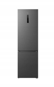 TCL Refrigerator | RC382BXC0EU | Energy efficiency class C | Free standing | Combi | Height 203 cm | No Frost system | Fridge net capacity 265 L | Freezer net capacity 117 L | Display | 35 dB | Inox 5