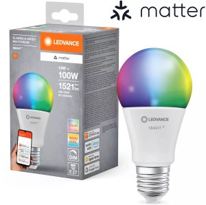 LEDVANCE SMART+ MATTER Multicolor Classic A100 14W - E27 Smart bulb 9