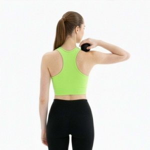 Piłka z kolcami do rehabilitacji 7,5 cm sensoryczna do masażu jeżyk z wypustkami czarna UNIWERSALNY 3