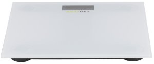 Waga łazienkowa, elektroniczna 150 kg szkło hartowane, biała UNIWERSALNY 6