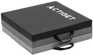 Mata treningowa, materac składany do ćwiczeń 180x60x5,5 cm gimnastyczny, czarno-szary UNIWERSALNY 12