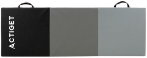 Mata treningowa, materac składany do ćwiczeń 180x60x5,5 cm gimnastyczny, czarno-szary UNIWERSALNY 8