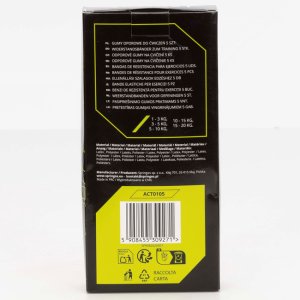 Gumy oporowe do ćwiczeń zestaw 5 szt. taśmy fitness do rehabilitacji opór 1-20 kg UNIWERSALNY 13