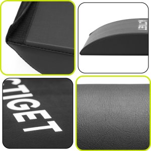 Mata AB podkładka do ćwiczenia brzuszków do 120 kg poduszka treningowa, czarna UNIWERSALNY 13