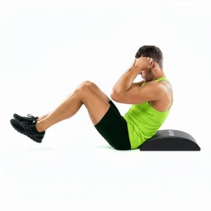 Mata AB podkładka do ćwiczenia brzuszków do 120 kg poduszka treningowa, czarna UNIWERSALNY 6