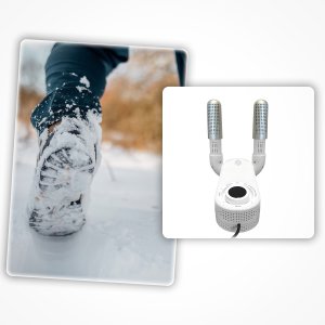 OSUSZACZ DO BUTÓW CZAPEK RĘKAWIC SKARPET SUSZARKA BIAŁA MOCNA 130W SOLIDNA 3