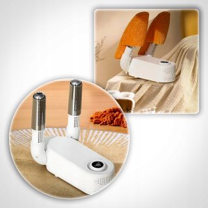 OSUSZACZ DO BUTÓW CZAPEK RĘKAWIC SKARPET SUSZARKA BIAŁA MOCNA 130W SOLIDNA 6