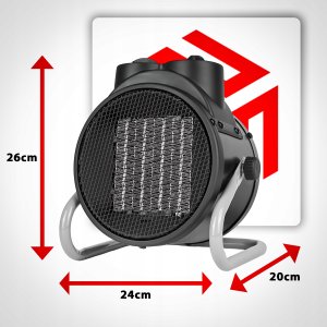 NAGRZEWNICA ELEKTRYCZNA CERAMICZNA 2kW ZAM 12