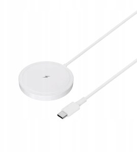 Ładowarka bezprzewodowa BLUE STAR Charing Pad 15w kompatybilna z MagSafe biała 2