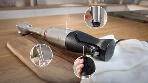 Blender Bosch ErgoMaster Series 6 1200 W stal nierdzewna blender ręczny MSM6M871 (4242005400577) 5