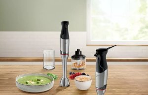 Blender Bosch ErgoMaster Series 6 1200 W stal nierdzewna blender ręczny MSM6M871 (4242005400577) 8