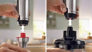 Blender Bosch ErgoMaster Series 6 1200 W stal nierdzewna blender ręczny MSM6M871 (4242005400577) 10