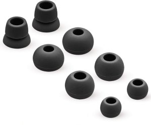 WKŁADKI GUMKI Z EFEKTEM PAMIĘCI MEMORY FOAM UNIWERSALNE YIVO 3.5MM DO SŁUCHAWEK AKG | AUDIO-TECHNICA | BEATS X FLEX URBEATS POWERBEATS PRO | BOSE | CREATIVE | JBL | JVC | SONY | SAMSUNG | SENNHEISER | 4