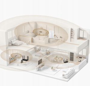 Brovi 5G CPE 6 H165 Router na Kartę SIM 5G-A Wi-Fi 7 BE3600 Antena 12dBi 2