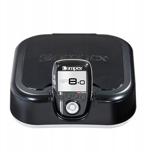 Compex SP 8.0 Elektrostymulator EMS czarny Bezprzewodowy Unisex 4 kanały 3