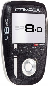 Compex SP 8.0 Elektrostymulator EMS czarny Bezprzewodowy Unisex 4 kanały 5