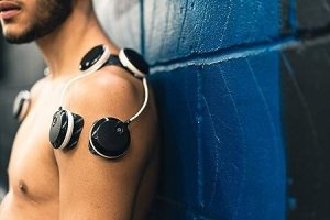 Compex SP 8.0 Elektrostymulator EMS czarny Bezprzewodowy Unisex 4 kanały 6