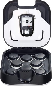 Compex SP 8.0 Elektrostymulator EMS czarny Bezprzewodowy Unisex 4 kanały 7