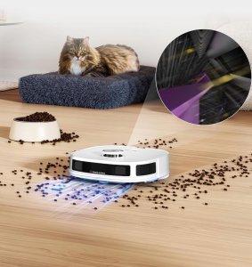 Eureka J12 Ultra Robot sprzątający 5000Pa Samoczyszczący Mopowanie AI LiDAR 3